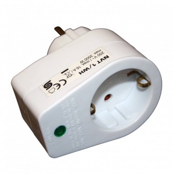 SAL NVT 1/WH Priza cu protectie la supratensiune Sal NVT 1/WH