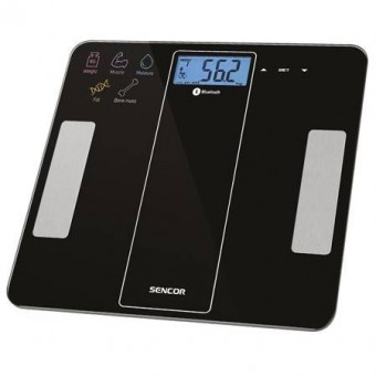 Sencor LEC-S-SBS8000BK Cantar persoane bluetooth fitness