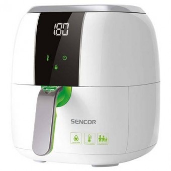 Sencor LEC-S-SFR5320WH Friteuza air fryer 3l 1400w sencor