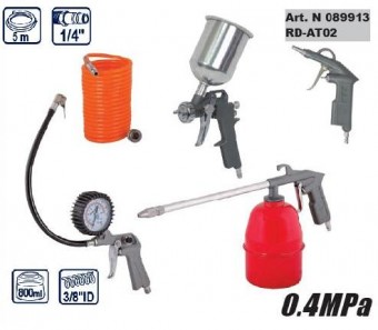 Set accesorii compresor, Raider RD-AT02
