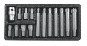 Set biti imbus ribe, 15 piese, YT-0419