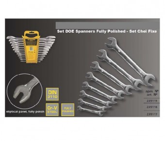 Set chei fixe 6-17mm, TopMaster