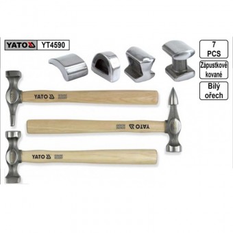 Set ciocane pentru tabla, Yato YT-4590