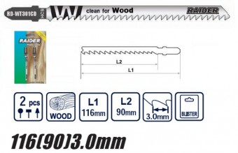 Set panze lemn ferestaru pendular 2Buc, Raider