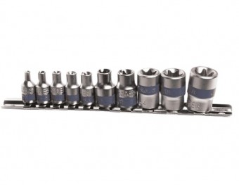 Set tubulare TORX 1/4 - 3/8  10 pcs. TopMaster
