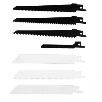 Sthor 27850 Set 7 lame pentru fierastrau sabie Sthor 27850, lemn si metal