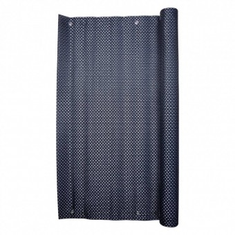 Strend Pro SK-2171497 Paravan pentru balcoane sau terase, Strend Pro Polyratan Anthracit, dimensiune 0.9x3 m, UV, 800 g/m2
