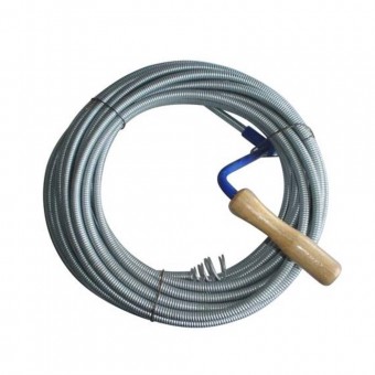 Strend Pro SK-221395 Cablu (sarpe) spirala pentru desfundat tevi de scurgere, Strend Pro KPZ, lungime 15m, cap 2.5cm, cablu 10mm