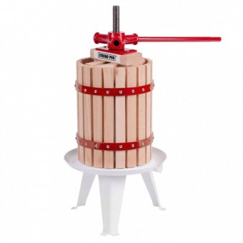 Strend Pro sk-221587 Presa struguri, Capacitate 30 l, Lemn stejar, 370 x 1020 mm