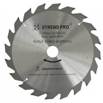 Strend Pro SK-2230079 Disc pentru circular 300x2.0x30mm, Strend Pro
