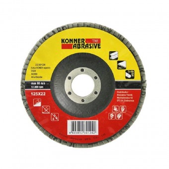 Strend Pro SK-2230126 Disc lamelar frontal otel inox, Konner 150 x 22 mm, P40