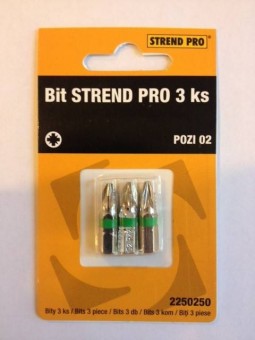 Strend Pro SK-2250250 Set 3 biti PZ2, Strend PRO