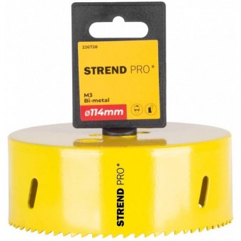 Strend Pro sk-226728 Carota pentru lemn si metal Strend Pro Premium, diametru 114 mm, M3 bi-metal
