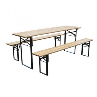 Strend Pro SK-802032 Set mobilier gradina, Strend Pro Dortmund, 220x70x77cm