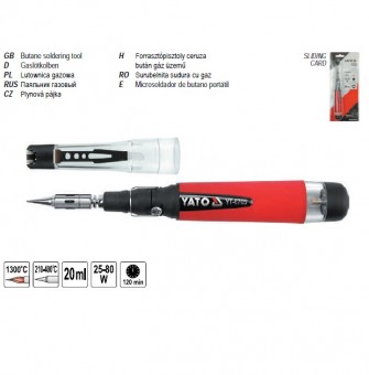 Letcon de sudura cu gaz 25-80W, YATO, YT-6705