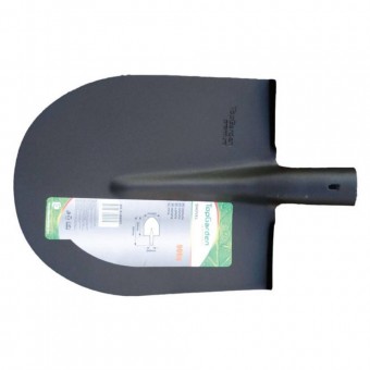 TOP GARDEN 380457 Lopata semirotunda 260x250mm, 900g, fara coada, TopGarden Premium 380457