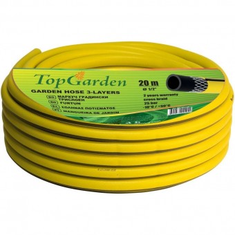 TOP GARDEN 402115 Furtun de gradina Topgarden 402115, 3 straturi, 1/2, 25bar, 30m