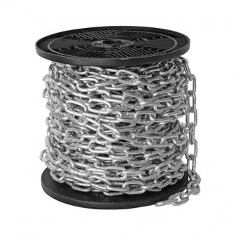 TOP GARDEN 521913 Lant metalic pe tambur Topstrong , lungime 50 m, grosime 5mm