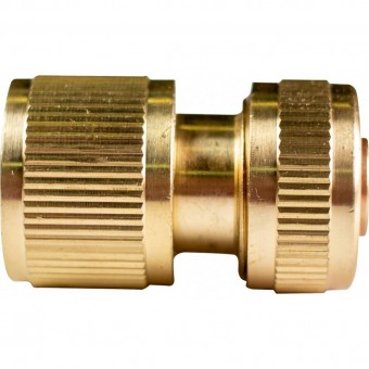 TOP STRONG 400403 Conector din alama cu stop Topgarden 400403, dimensiune 1/2, din alama