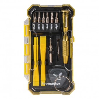topmaster 220141 Set de biÈ›i de precizie, 19 buc
