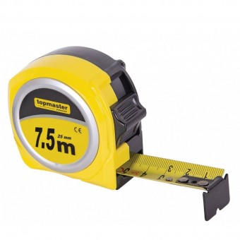 topmaster 260600 Ruleta compacta Topmaster 7.5 m x 25 mm