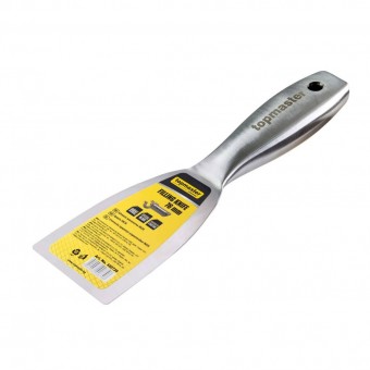 topmaster 320726 Spaclu inox 76 mm, Colturi rotunjite