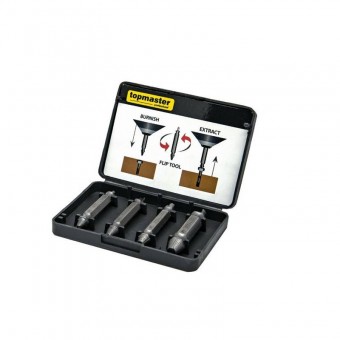 topmaster 339701 Set 4 extractoare suruburi Topmaster 339701