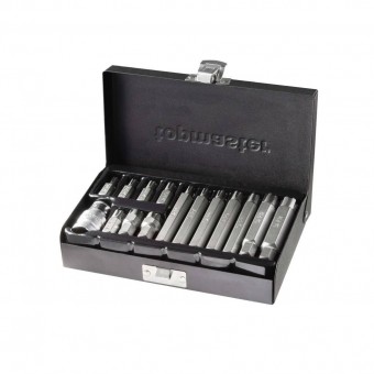 topmaster 390175 Set 15 buc biti RIBE M6-M14X 30/75mm + adaptor Â½ INCH TMP