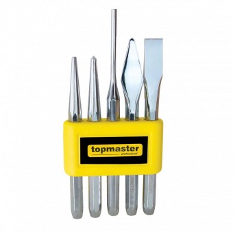 topmaster 499998 Set 5 dalti punctatoare Topmaster 499998, Crom Vanadiu