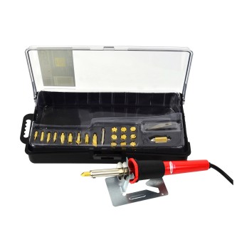 Trusa aparat pirogravat cu 22 varfuri, Geko G20050, putere 300 W