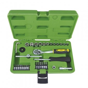 Trusa chei tubulare spline JBM 52720, Cr-V, 1/4, 36 piese