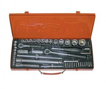 Trusa tubulara 52 piese 1/4 si 1/2, GADGET 330551