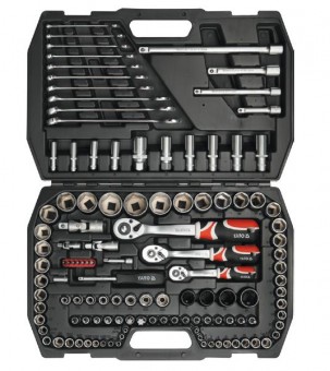 Trusa tubulare, biti, antrenor 120 PIESE 1/2 XL, YATO YT-3880