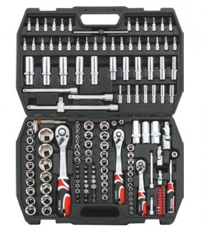 Trusa Tubulare si Antrenor, 173 piese Yato YT-3893 