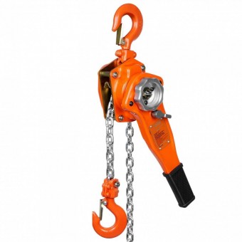 Vevor CGSBH112T10FTYOZ9V0 Palan manual cu parghie si lant Vevor 1500 kg, Clichet, Inaltime de ridicare 2.8 m, Forta tragere 240 N