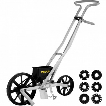 Vevor DLBZJHSCW6VPGDA4RV0 Semanatoare pentru gradina Vevor Aluminiu, 6 plantatoare, Inaltime reglabila