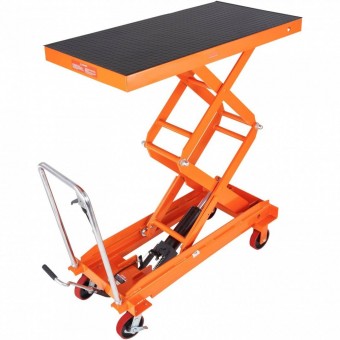 Vevor SJYYSJPTCCS6IH96ZV0 Carucior hidraulic cu platforma, Vevor max 800 kg, Inaltime ridicare 500 â€“ 1500 mm