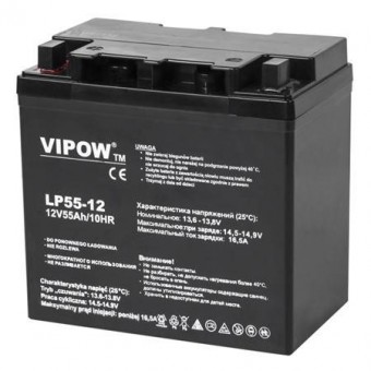 Vipow LEC-BAT0223 Acumulator gel plumb 12v 55ah