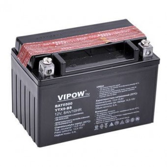 Vipow LEC-BAT0500 Acumulator moto 12v 8ah