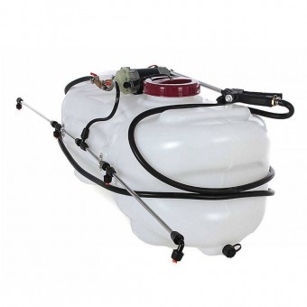 VivaTechnix 102053 Pompa electrica de stropit pentru remorca tractor, Vivatechnix 100 litri, 12 V, Furtun 5 m, fara baterie, 13 l/min