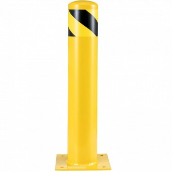 VivaTechnix AQZ24X4.5INHS0001V0 Stalp de siguranta, delimitare, avertizare, Vivatechnix Otel, Galben / Negru, Inaltime 61 cm