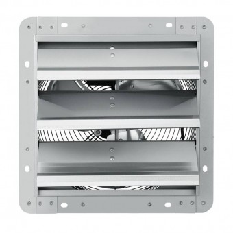 VivaTechnix BYCSPQSDJAC12DLJSV2 Ventilator evacuare pentru spatii comerciale, sere, depozite, Aluminiu, 45 W, 1800 m³/h, 380 x 380 x 190 mm