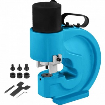 VivaTechnix CH-70SBFJDKJ00001V0 Perforator pentru tabla, hidraulic, 35 tone forta, matriÈ›e de perforare 10,5 mm, 13.8 mm, 17.5 mm, 20.5 mm