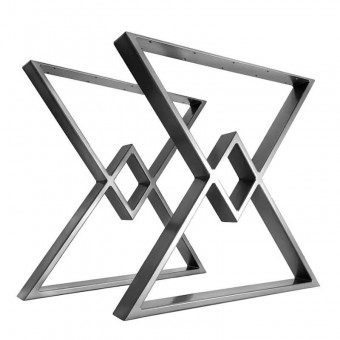 VivaTechnix KRO-1277 Set 2 picioare pentru masa, Vivatechnix-1277, Inaltime 71 cm