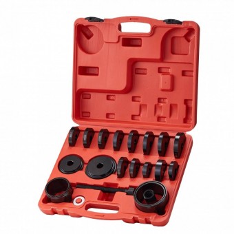 VivaTechnix QLQDZCLBQ23POOGIK001V0 Set 23 extractoare de rulmenti roata, Otel carbon, cutie transport
