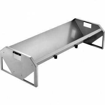 VivaTechnix SCWSQCSWSQ45LEOTGV0 Hranitoare tip jgheab pentru oi si capre, 85 l, Otel galvanizat, 1140 x 490 x 280 mm, Waterproof