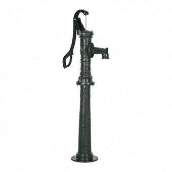 VivaTechnix SDYSBBTDZZTSMJPJL001V0 Cismea manuala cu picior, Ridicare max 6 m, Fonta/Otel carbon, Dimensiune 400 x 240 x 1290 mm, Verde Antic