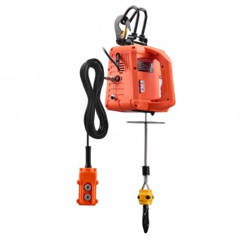 VivaTechnix SGGKBXSDDHLSXE8ZG001V2 Electropalan portabil cu telecomanda wireless 3 in 1, Orizontal/Vertical, 1500W, max 500 kg, Inaltime 7.6 m