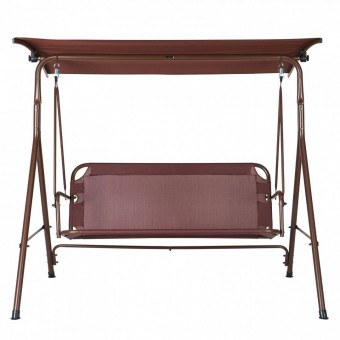 VivaTechnix TJQQ68INX44IRJNFTV0 Leagan pentru gradina, 3 locuri, Vivatechnix Maro, Otel, panza Oxford, 1740Ã—1095Ã—1550 mm, max 240 kg