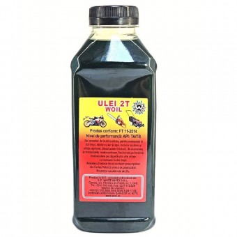 VivaTechnix TR-0793 Ulei amestec 2 timpi rosu WOIL, 0.5 L 